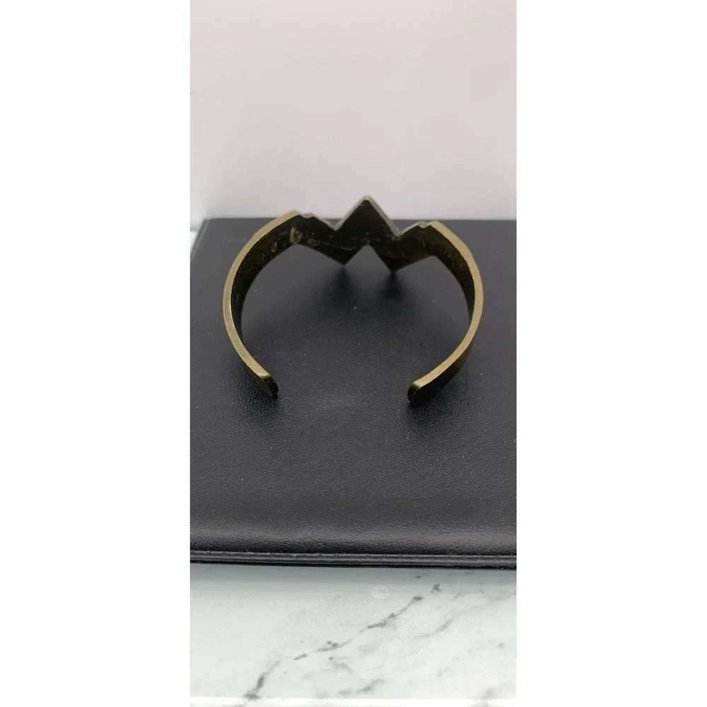 Wonder Woman Brass Tone Cuff adjustable Bangle bracelet cosplay costume